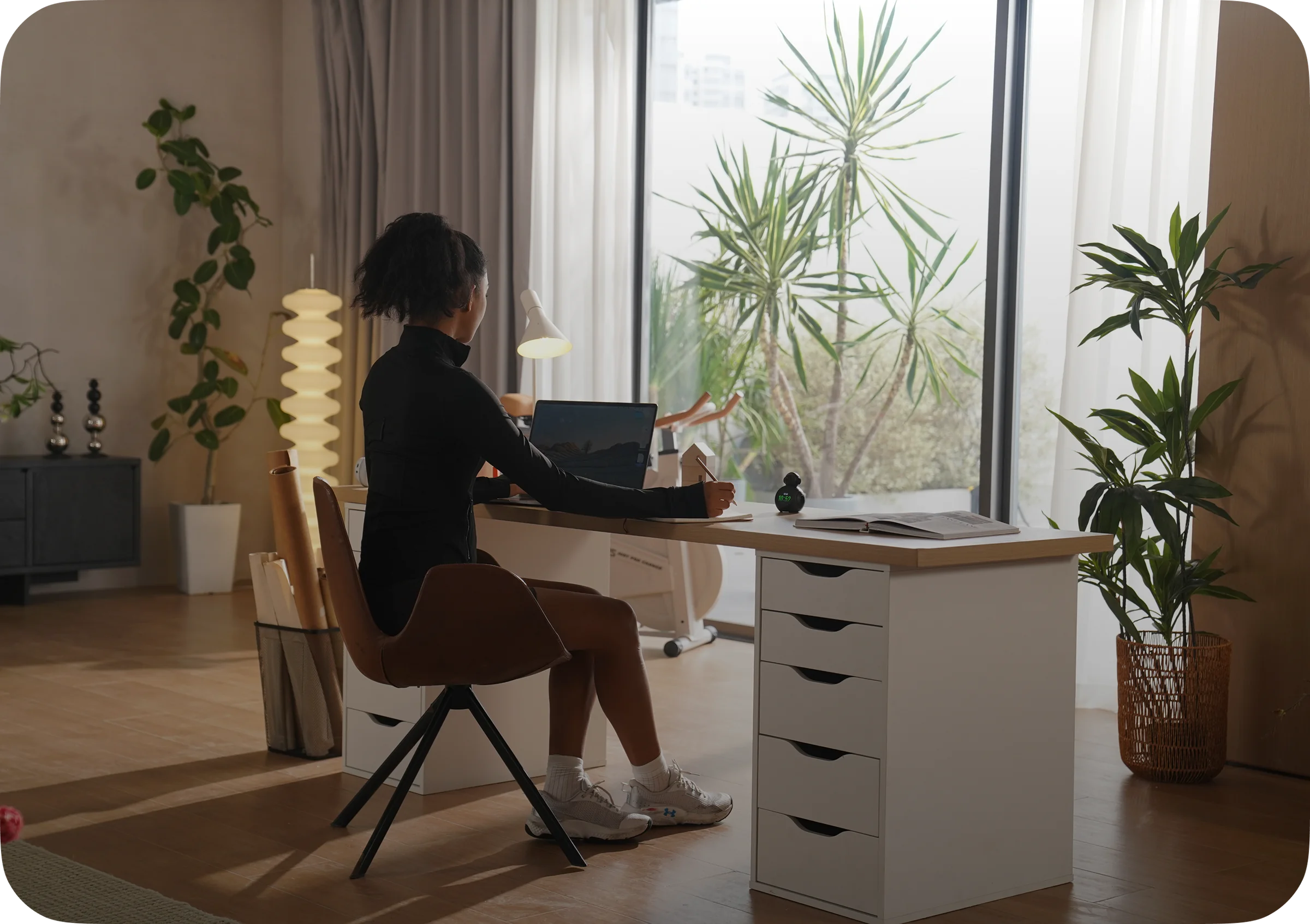 ATOM as a desktop companion for posture reminders